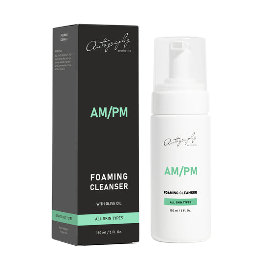 Autography Foaming Cleanser AM/PM – Пінка для очищення шкіри обличчя, шиї та декольте, 150 мл