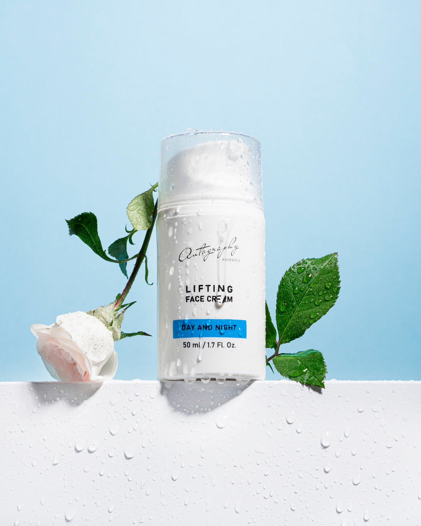 Autography Lifting Face Cream – Крем-бустер для обличчя з гіалуроновою кислотою, скваланом та олією ши, 50 мл