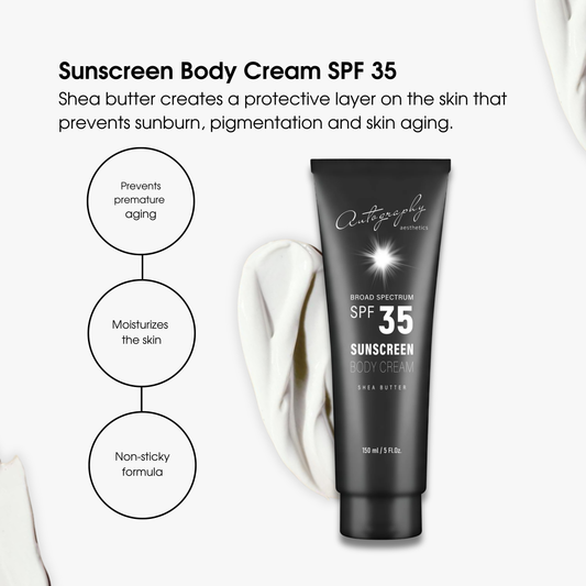 Autography Sunscreen Body Cream SPF 35 – Сонцезахисний крем для тіла з СПФ 35, 150 мл