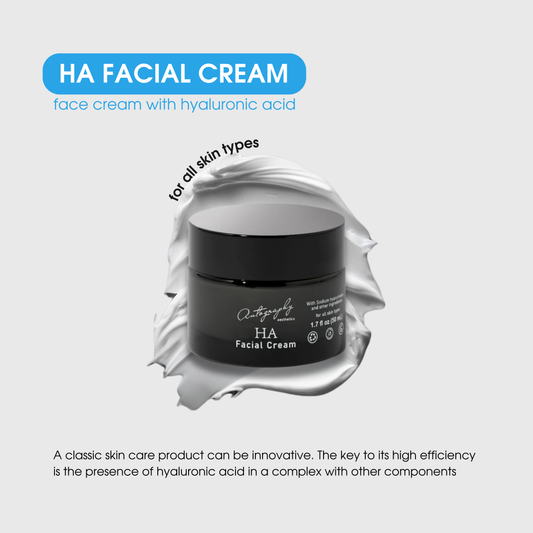 Authography HA Facial Cream for all skin types 50 ml with hyaluronic acid