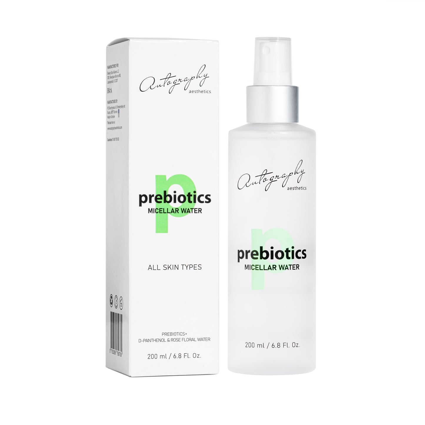 Autography Micellar water for all skin types with prebiotics 200 ml