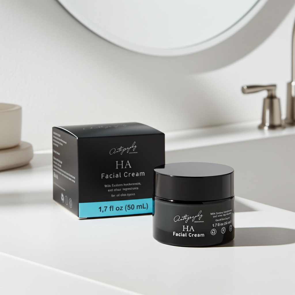 Authography HA Facial Cream for all skin types 50 ml with hyaluronic acid