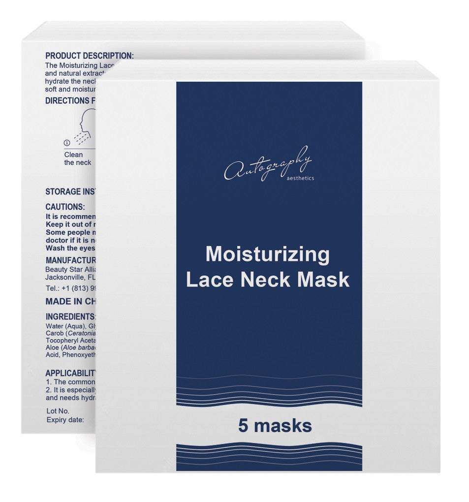 Autography Hydrogel Lace Neck & Decollete Mask