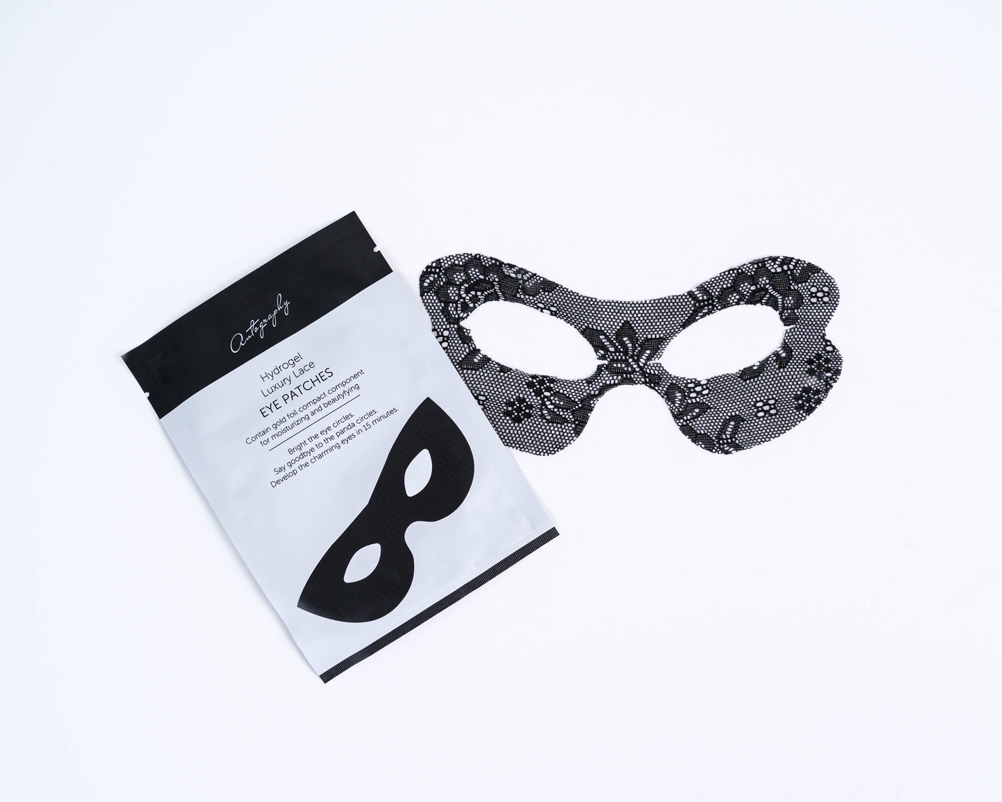 Autography Hydrogel Luxury Lace Eye Patches with Hyaluronic Acid and Collagen