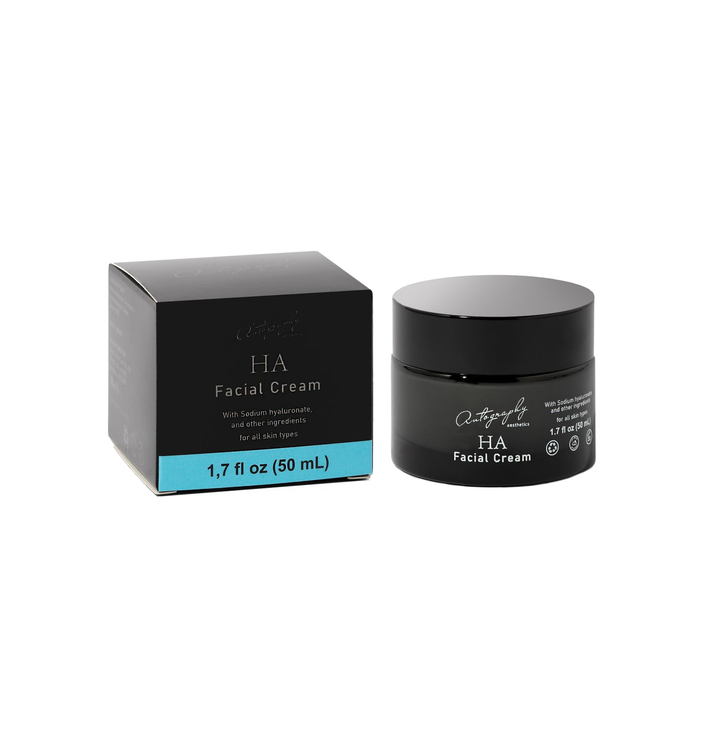 Authography HA Facial Cream for all skin types 50 ml with hyaluronic acid